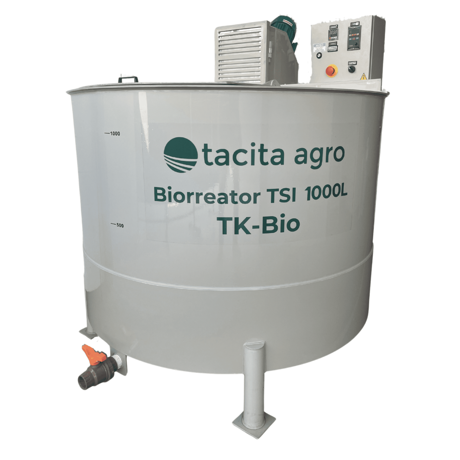 Biorreator TSI 1000L da Tacita Agro Biorreator TSI 1000L da Tacita Agro
